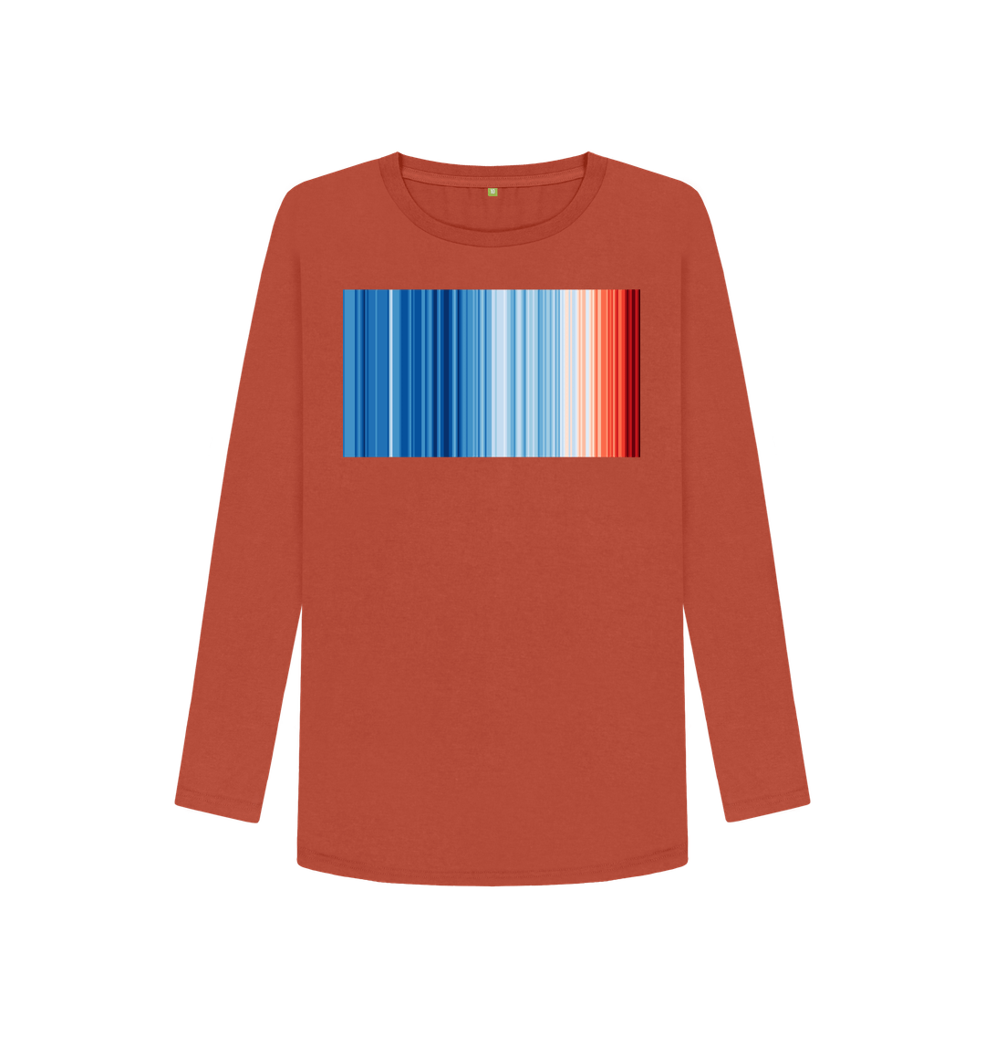 Women's #ShowYourStripes long sleeve t-shirt