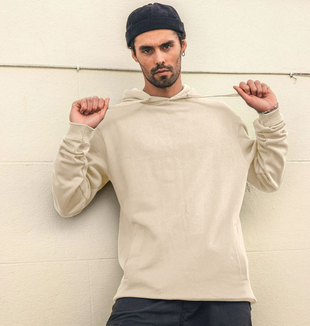 100% Organic Cotton Hoodie for Men | Sustainable Luxury