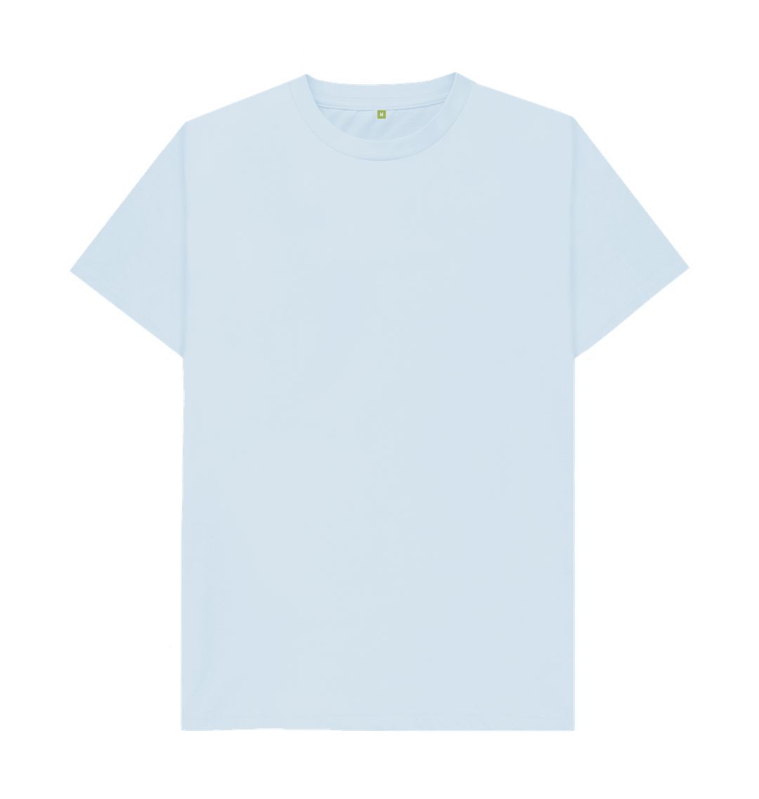 Sky Blue Men's organic cotton t-shirt