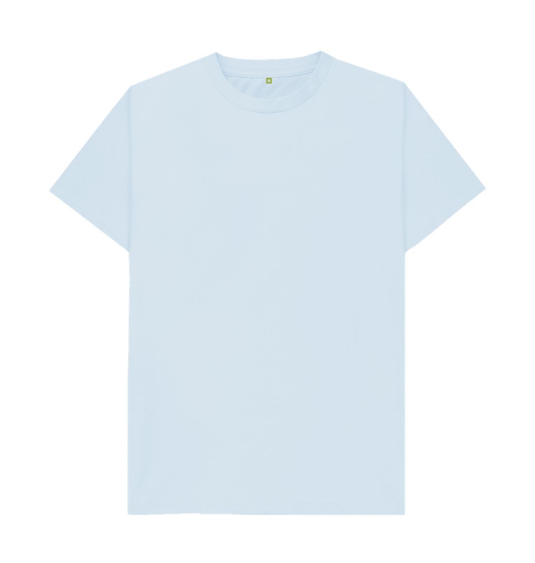 Sky Blue Men's organic cotton t-shirt