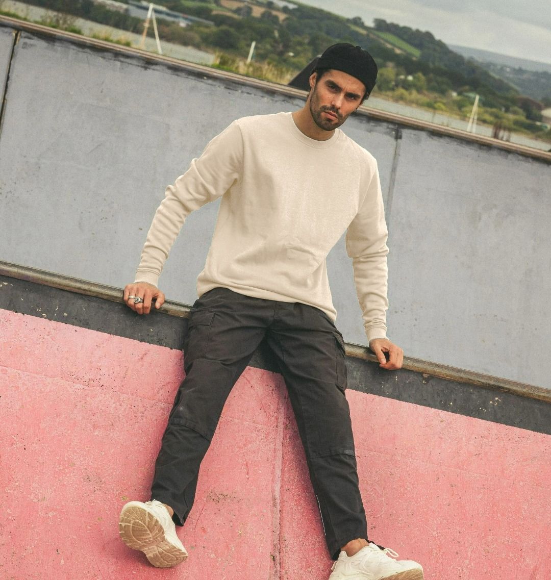Men's organic cotton sweatshirt