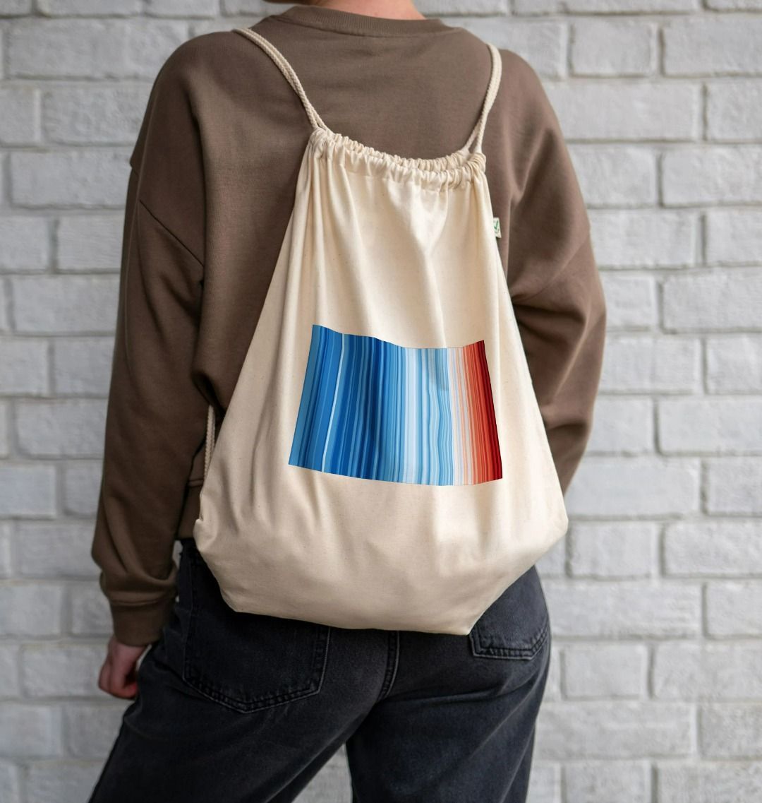 #SHOWYOURSTRIPES DRAWSTRING BAG