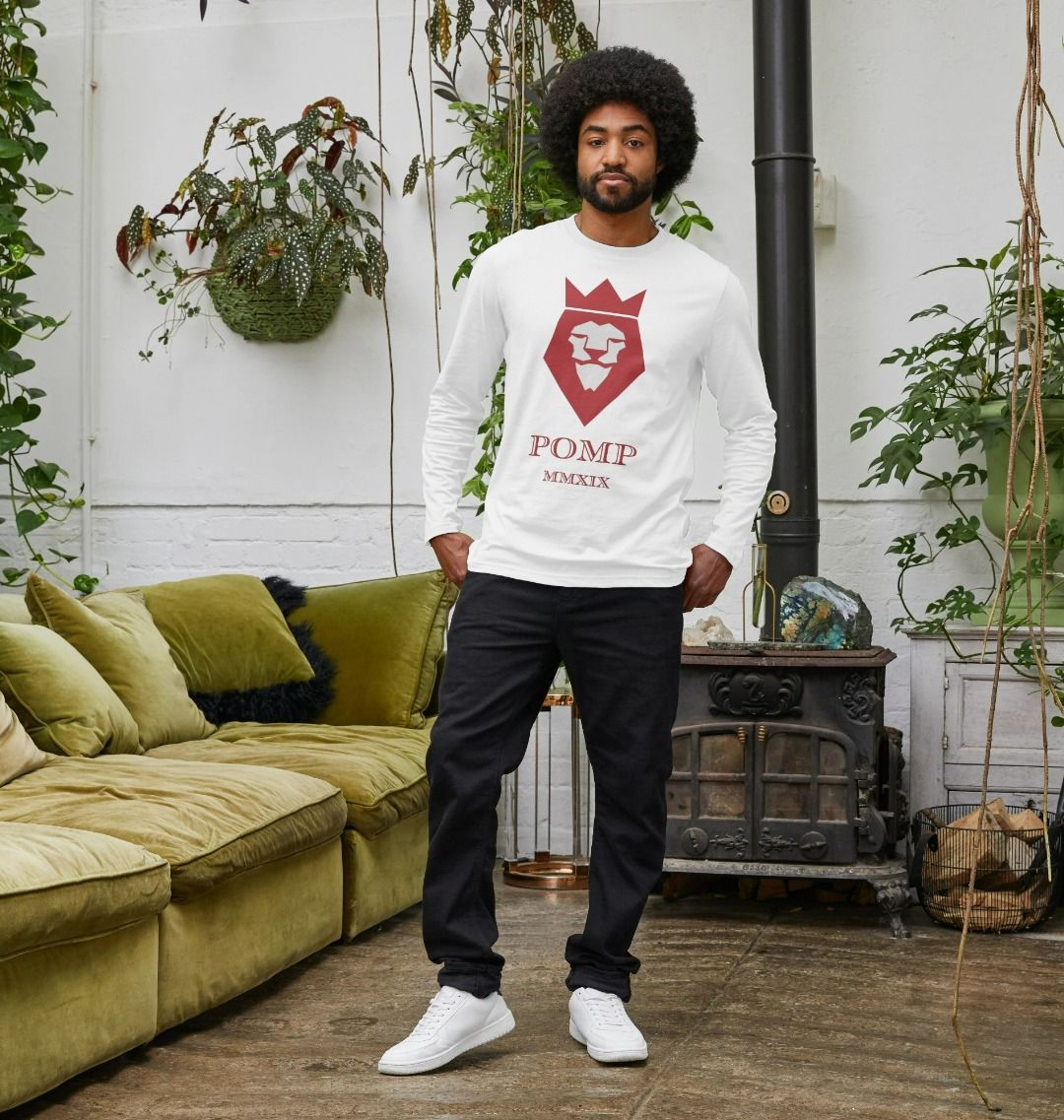 POMP MMXIX long sleeved t-shirt