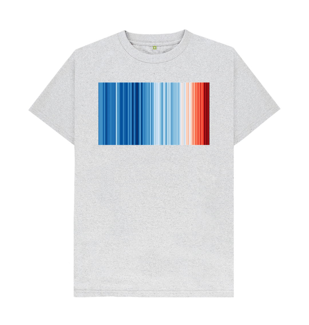 Men's circular #ShowYourStripes t-shirt