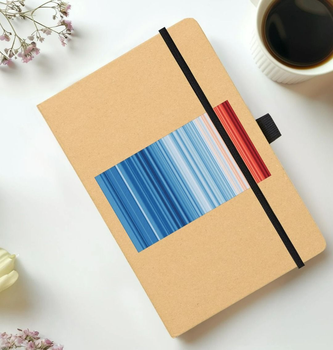 #SHOWYOURSTRIPES NOTEBOOK