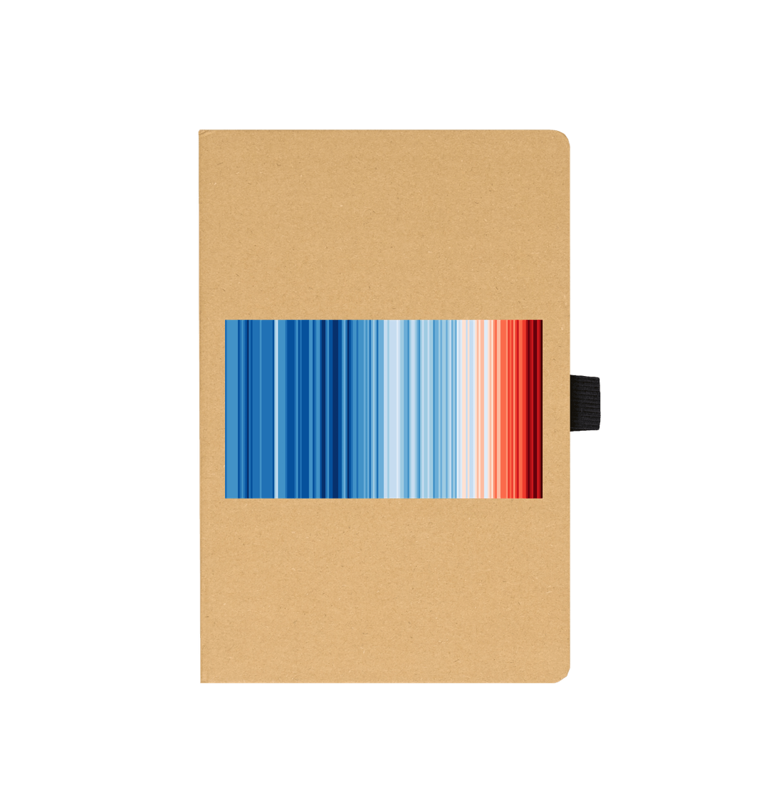 #SHOWYOURSTRIPES NOTEBOOK