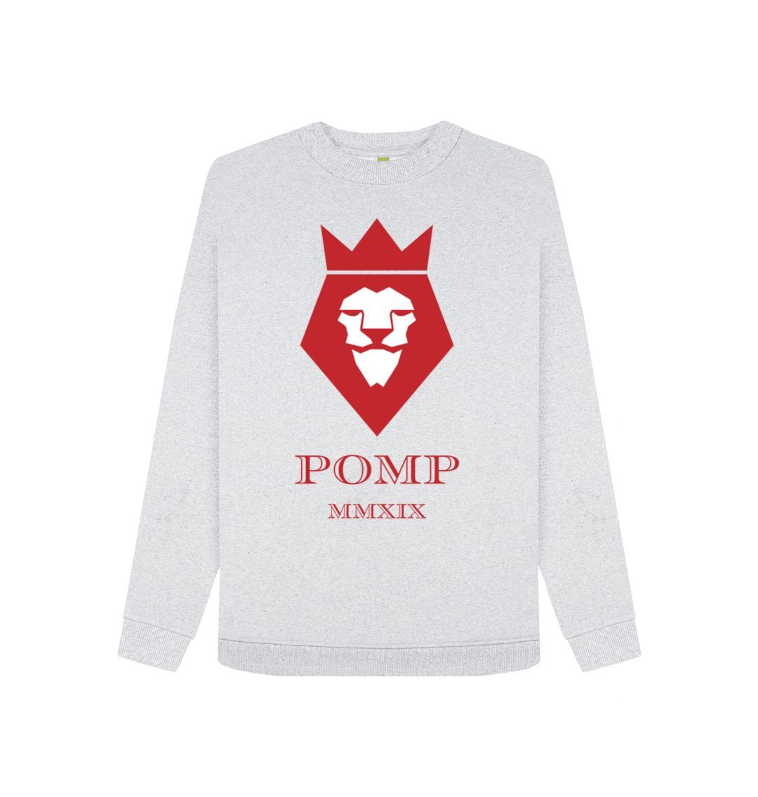 Grey Women's POMP MMXIX circular sweatshirt