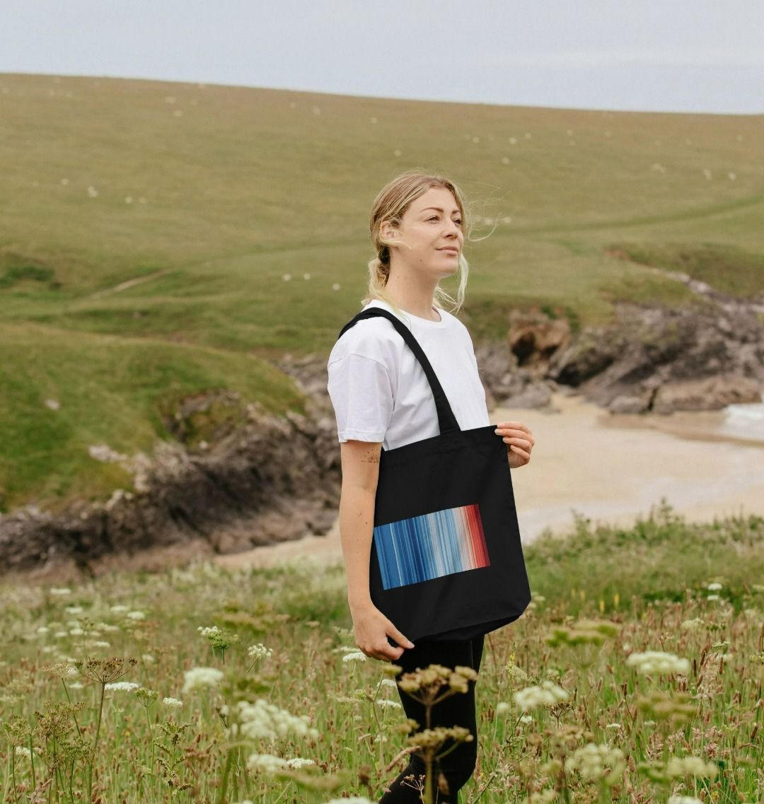 #ShowYourStripes tote
