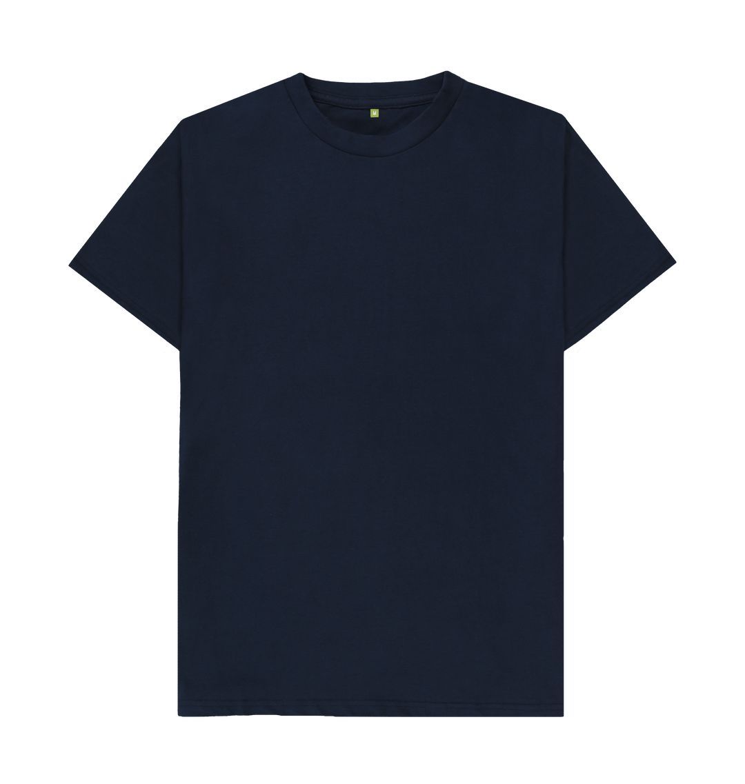 Navy Blue Men's organic cotton t-shirt