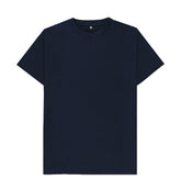 Navy Blue Men's organic cotton t-shirt