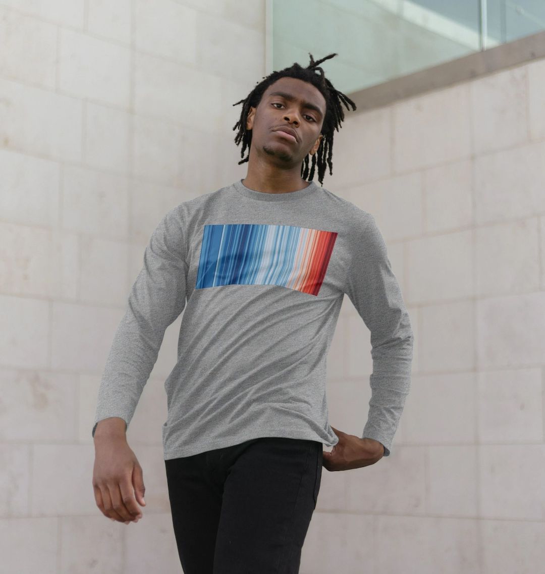 Men's #ShowYourStripes long sleeve t-shirt