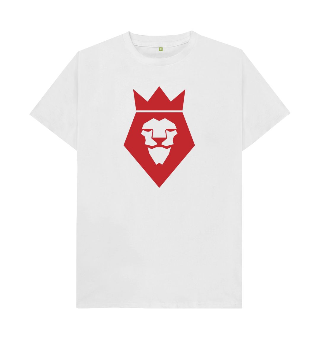 White POMP logo t-shirt
