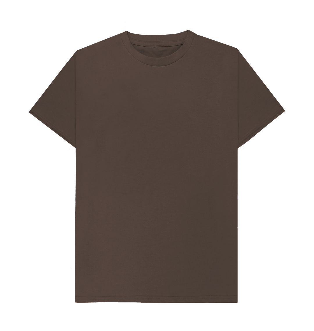 Chocolate Men's organic cotton t-shirt