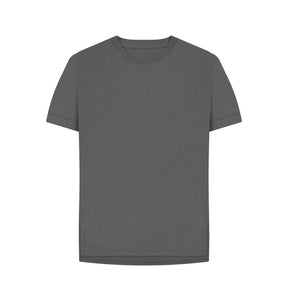 Slate Grey Women's organic cotton relaxed fit t-shirt