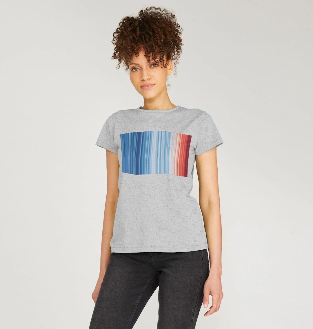 Women's circular #ShowYourStripes t-shirt