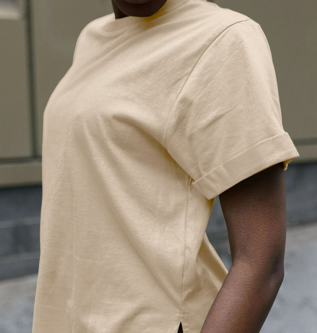 Women's organic cotton relaxed fit t-shirt