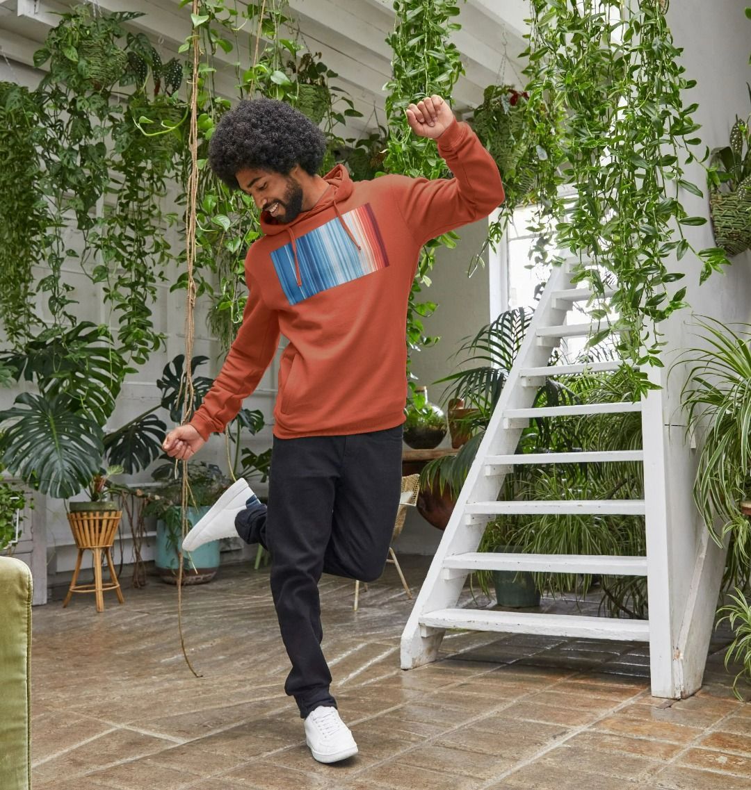 Men's #ShowYourStripes hoodie