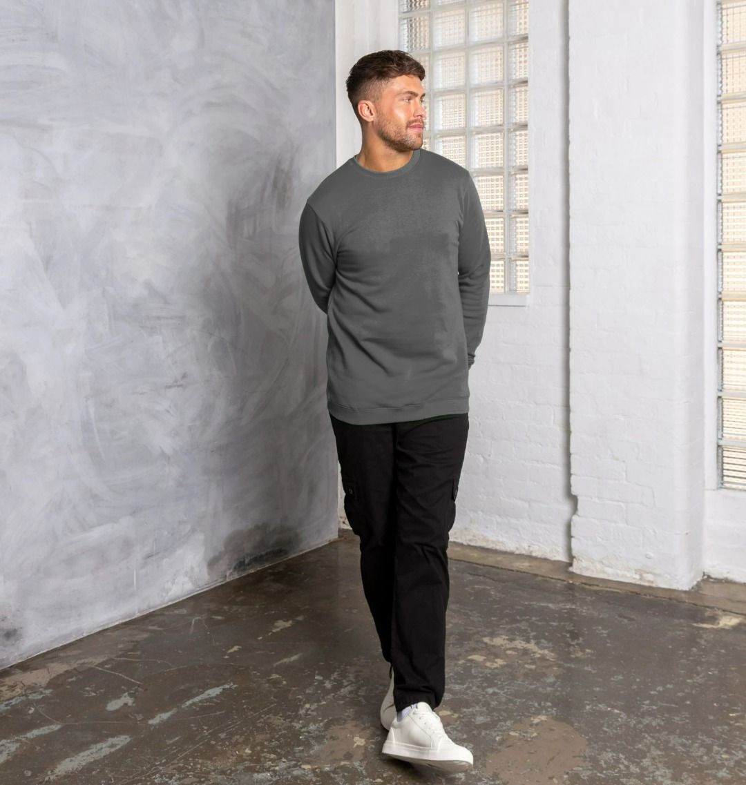 Men's organic cotton sweatshirt