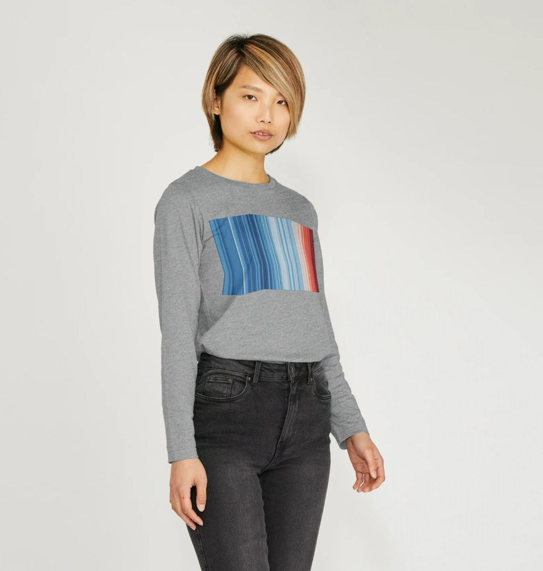 Women's #ShowYourStripes long sleeve t-shirt