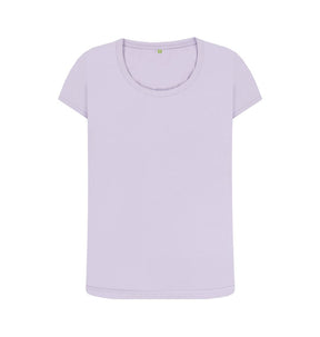 Violet Women's organic cotton scoop neck t-shirt