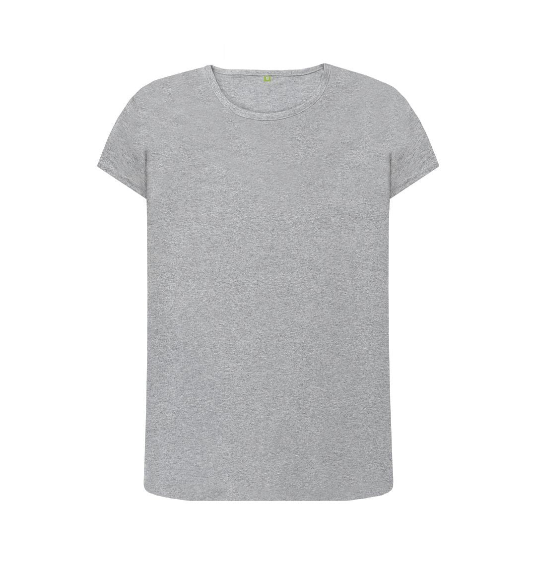 Athletic Grey Women's organic cotton crew neck t-shirt