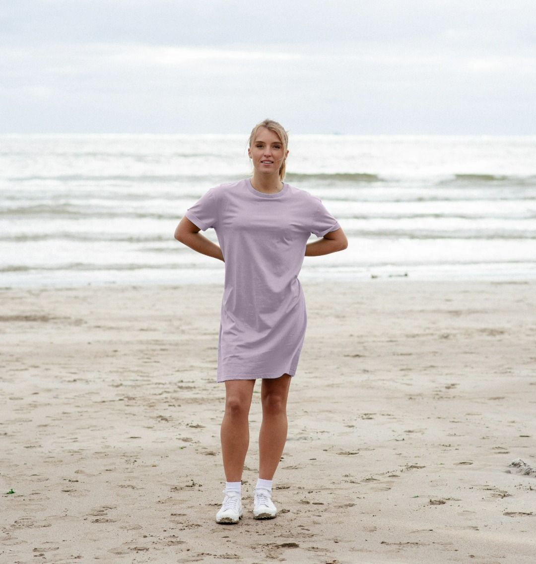 Women's organic cotton t-shirt dress