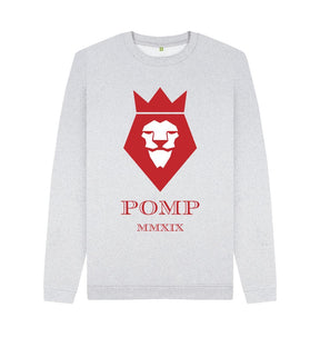 Grey POMP MMXIX circular sweater