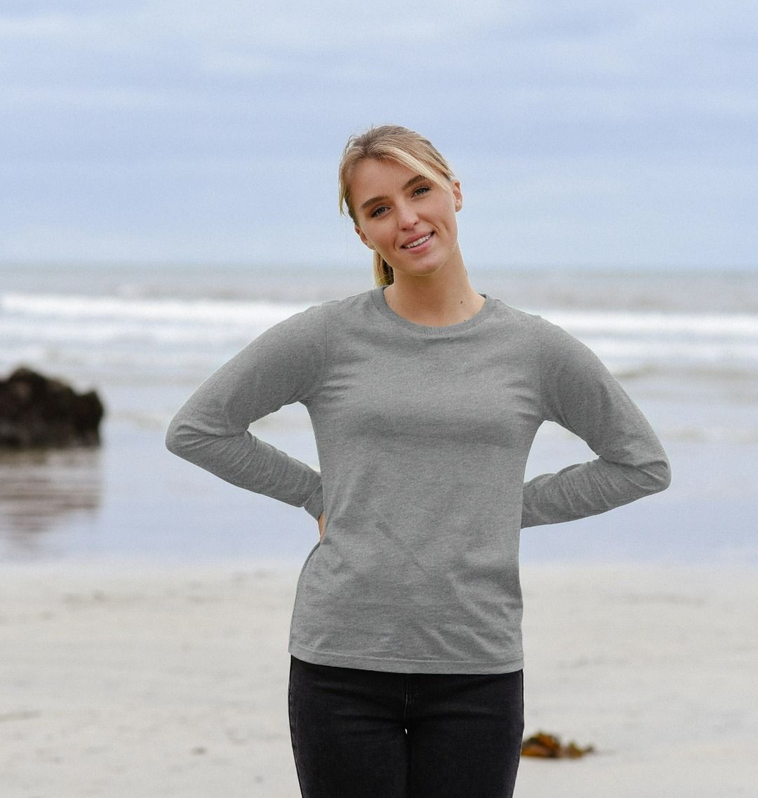 Women's organic cotton long sleeve t-shirt