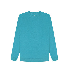 Ocean Blue Women's sustainable essential sweatshirt