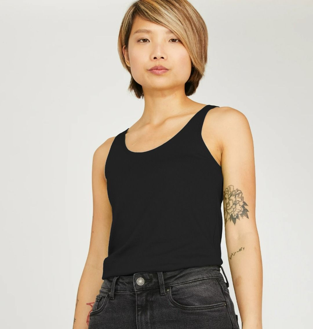Women's organic cotton vest