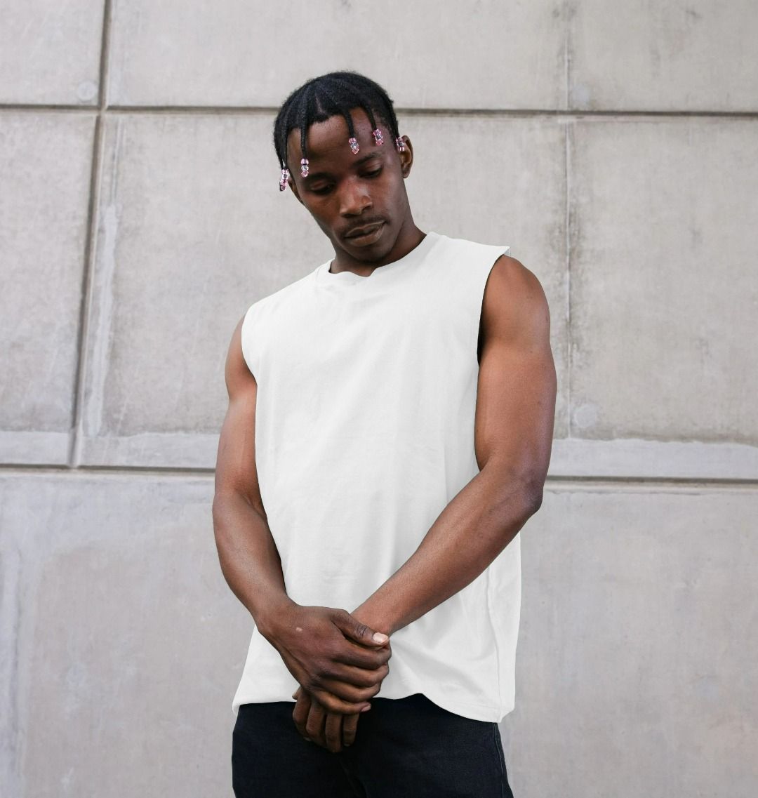 Men's organic cotton vest