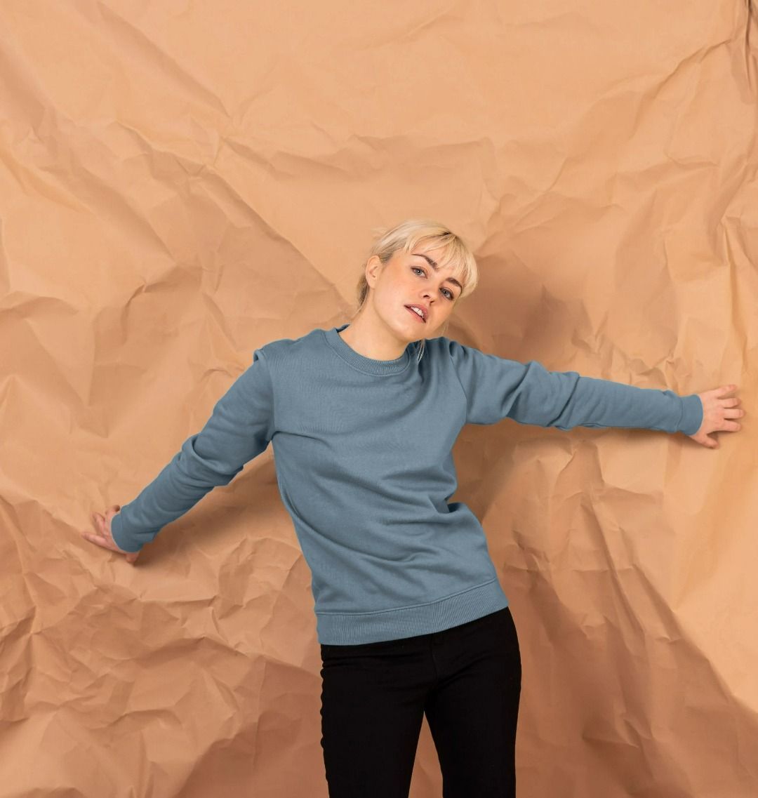 Women's organic cotton sweatshirt