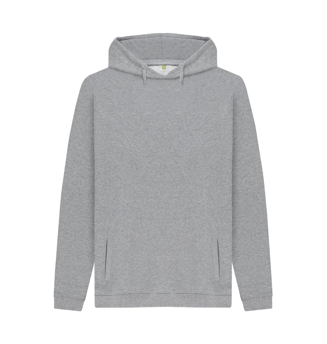 Light Heather Men's organic cotton hoodie
