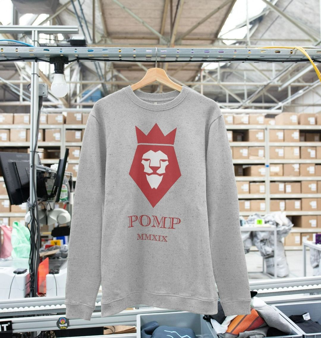 POMP MMXIX circular sweatshirt