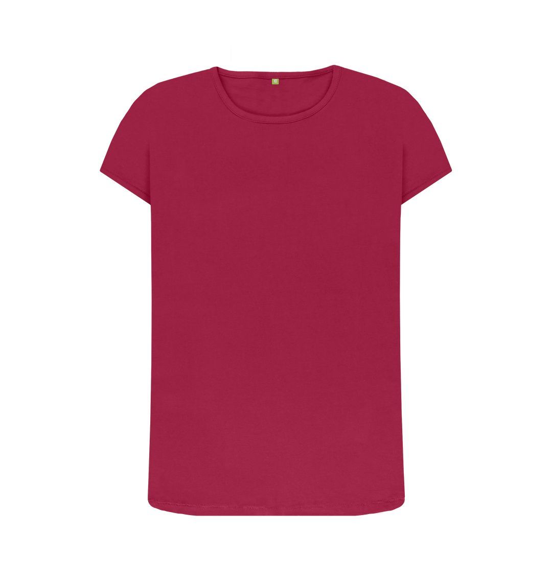 Cherry Women's organic cotton crew neck t-shirt