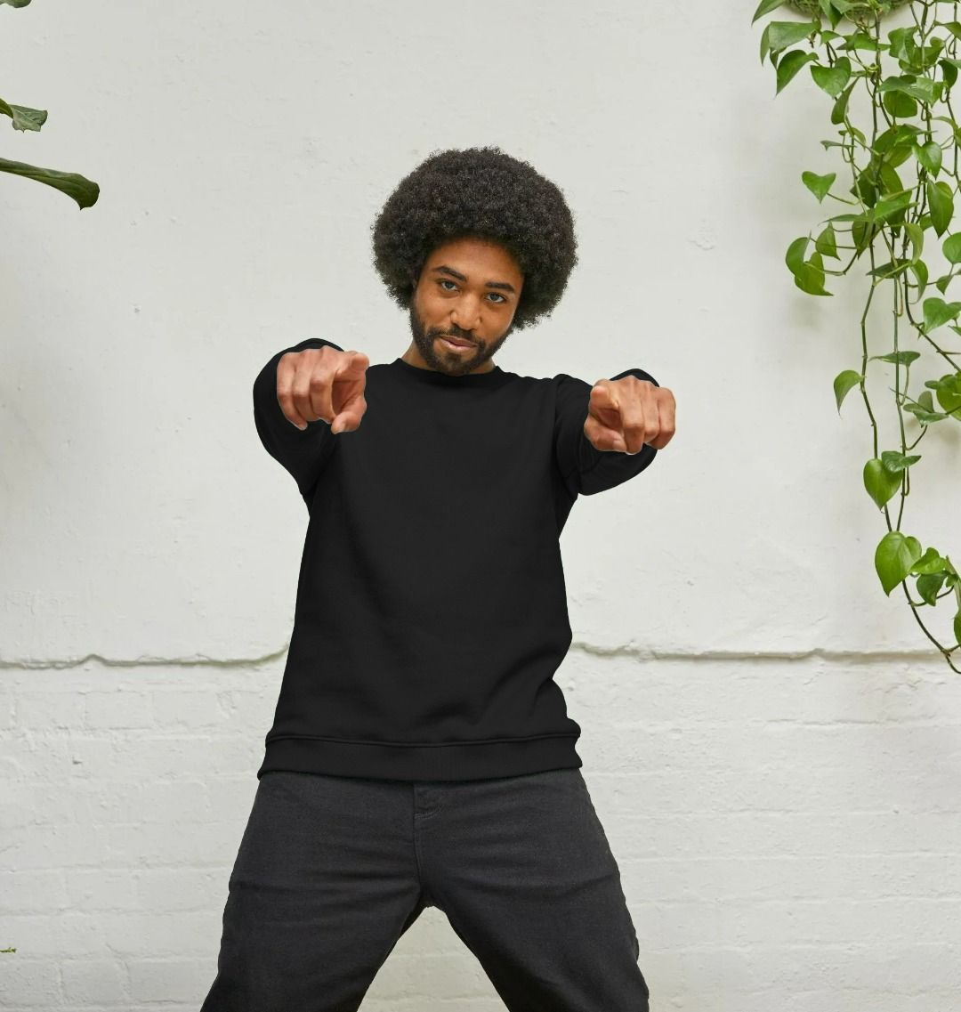 Men's organic cotton sweatshirt