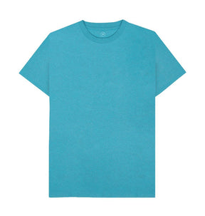Ocean Blue Men's sustainable essential t-shirt
