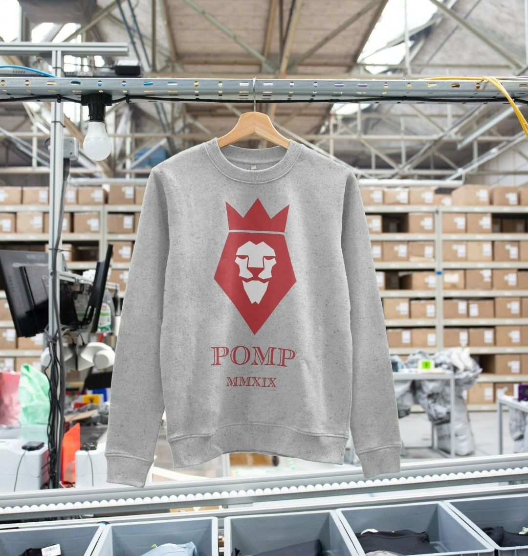 Women's POMP MMXIX circular sweatshirt