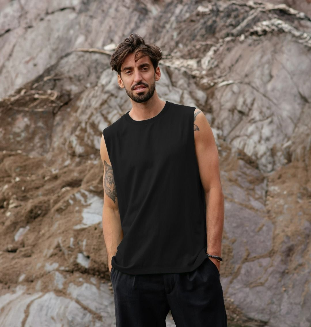 Men's organic cotton vest