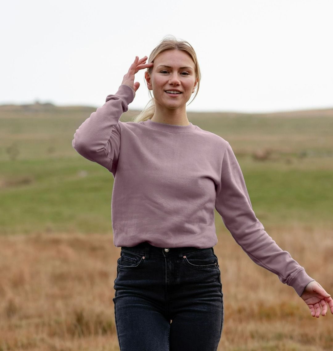 Women's organic cotton sweatshirt