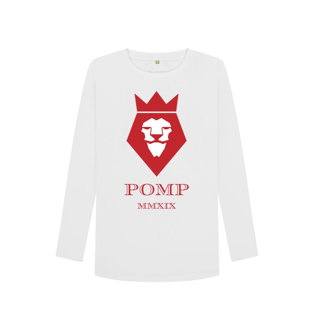 White Women's POMP MMXIX long sleeve t-shirt