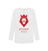 White Women's POMP MMXIX long sleeve t-shirt