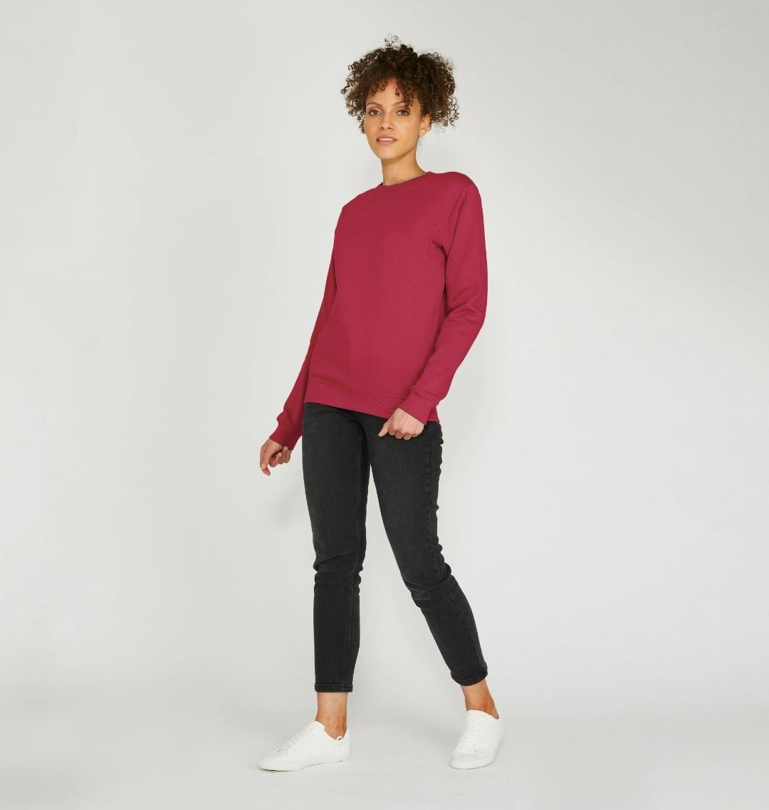 Women's organic cotton sweatshirt