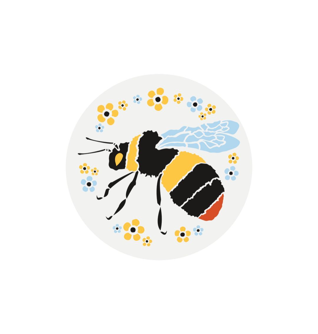 White Save The Bees