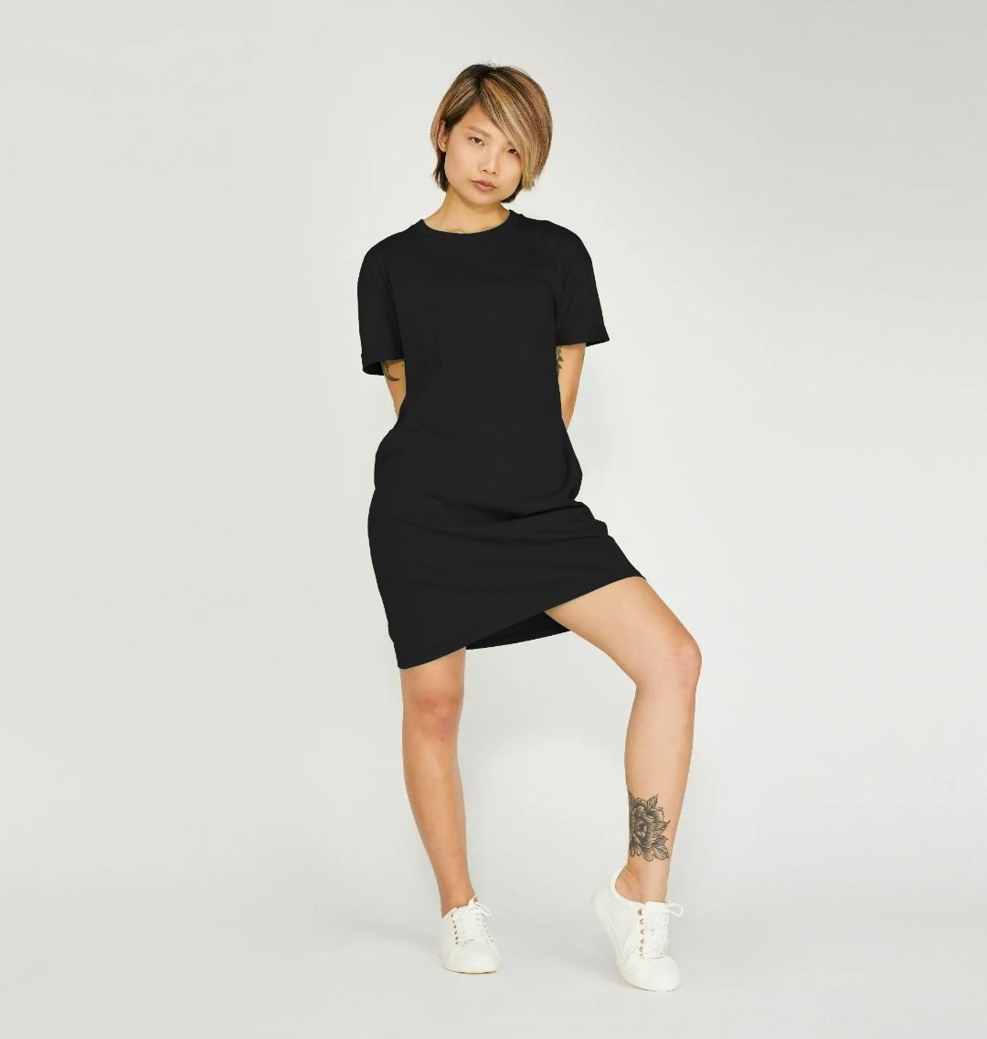 Women's organic cotton t-shirt dress