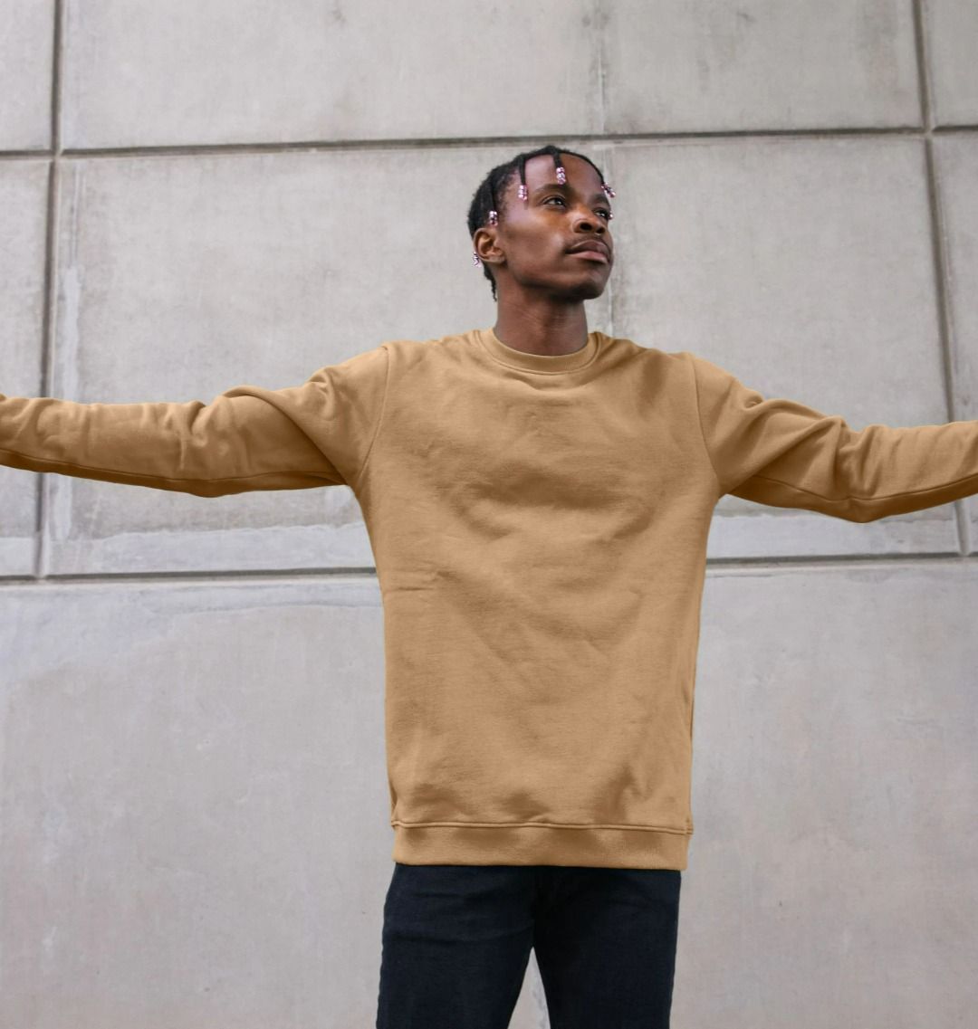Men's organic cotton sweatshirt