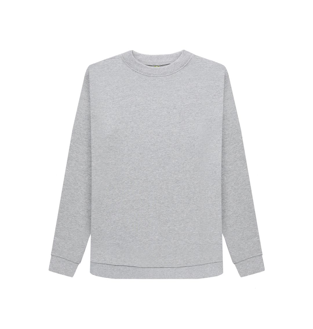Light Heather Women's organic cotton sweater