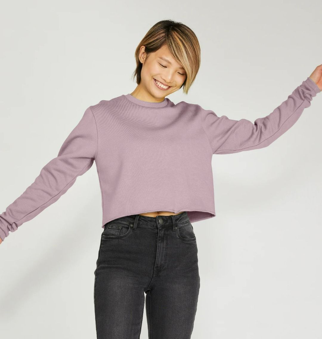 Women's organic cotton boxy jumper