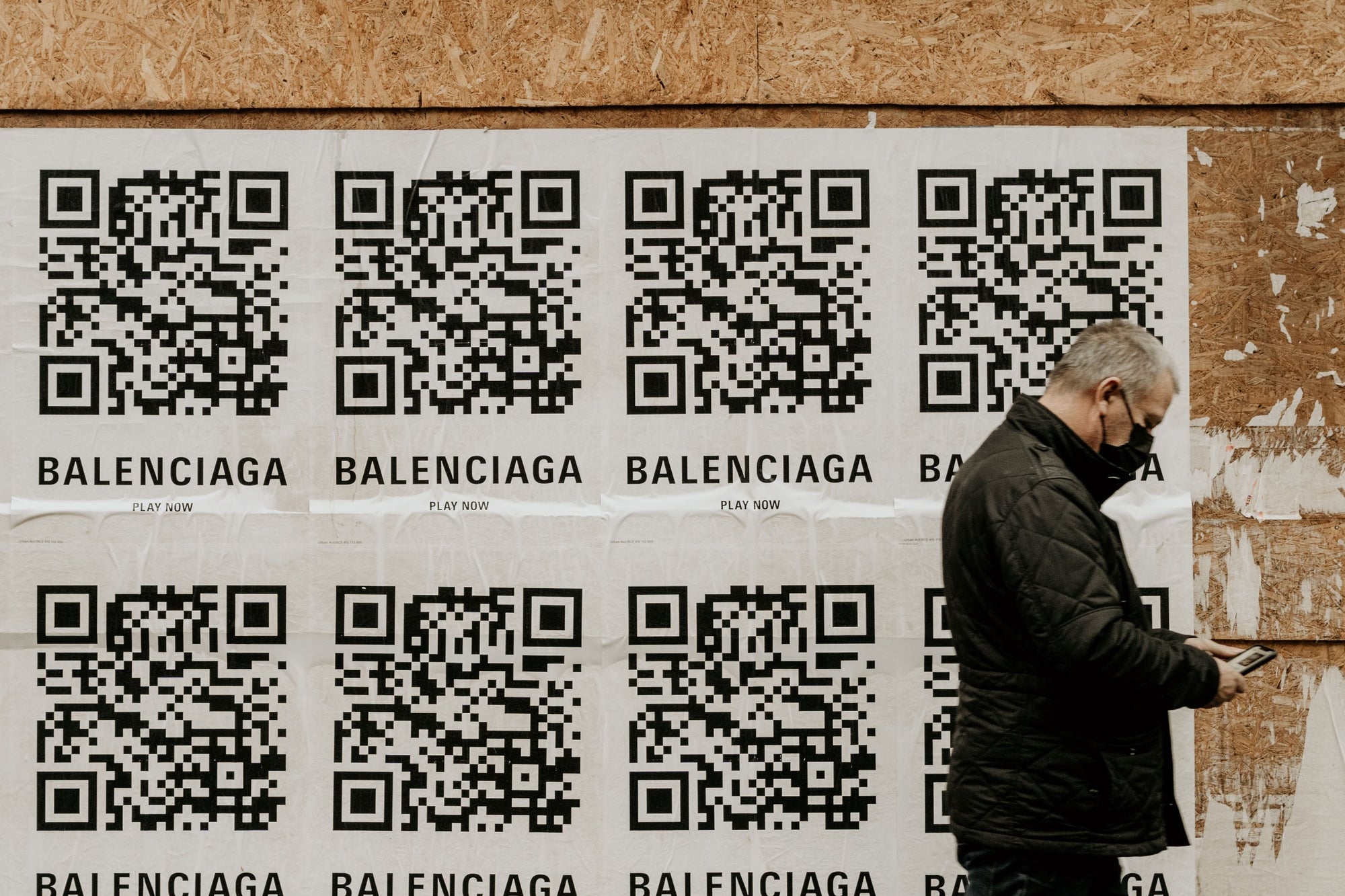 QR codes in sustainable fashion