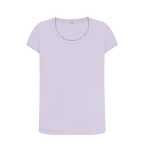 Violet Printed T-shirt Front